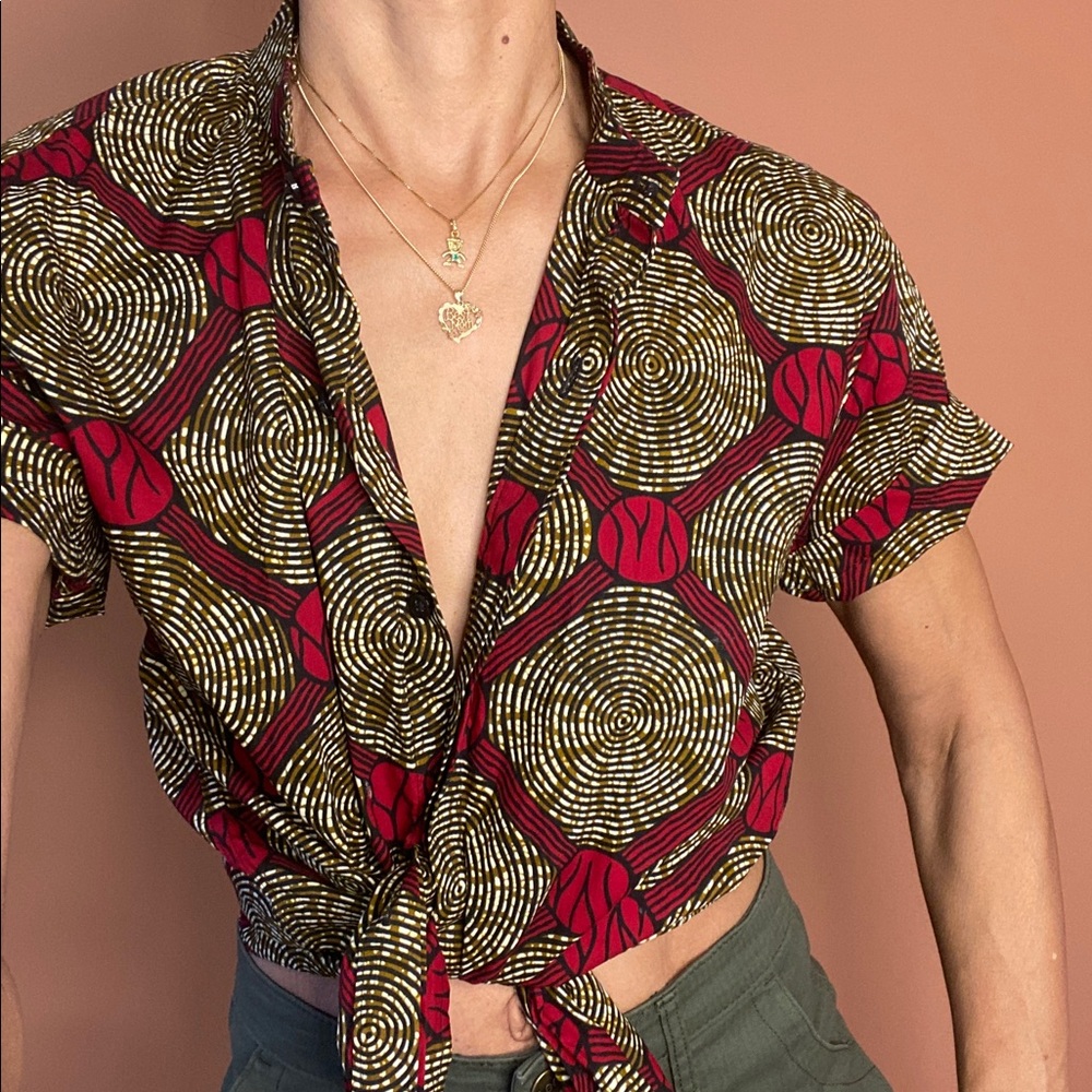 African Print Shirt, Nigeria